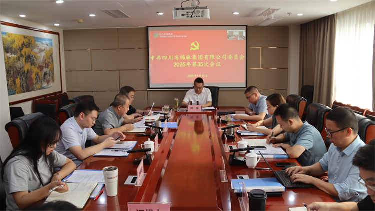 集團(tuán)公司召開(kāi)2025年第35次黨委（擴(kuò)大）會(huì)議